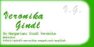 veronika gindl business card